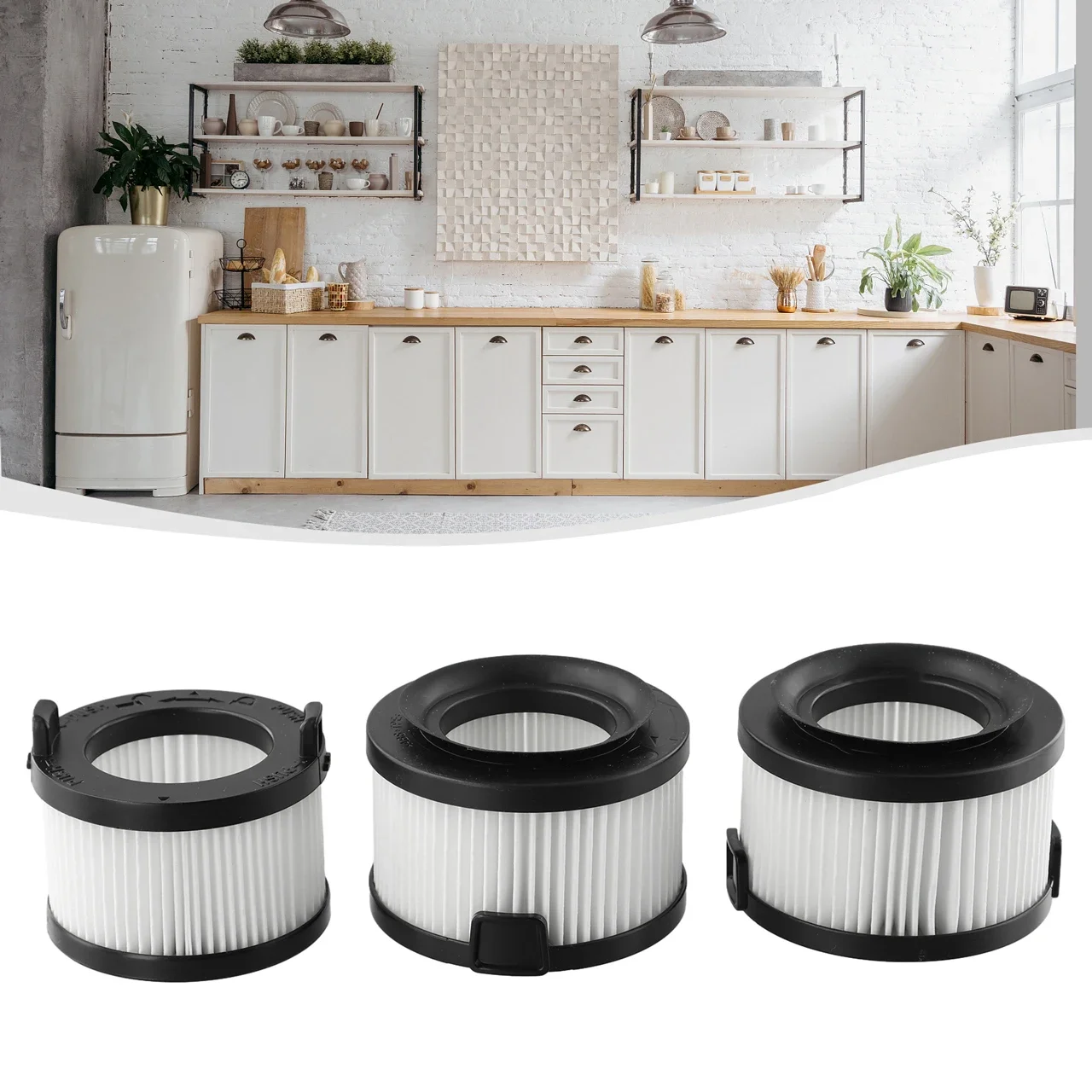 

Main Filter+Pre-Filters Replacement For Levoit VortexIQ 40 LSV-V401F-UK Cordless Stick Vacuum Cleaner Spare Parts Accessories