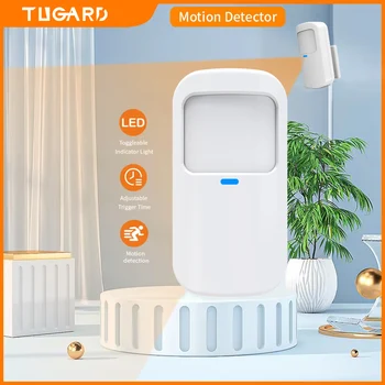 433Mhz Smart PIR Motion Sensor Detector  Alarm Detector for Smart Home Security Alarm System Infared Wireless PIR Sensor 1