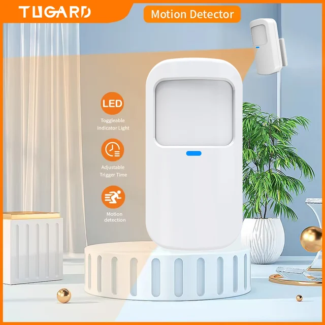 433Mhz Smart PIR Motion Sensor Detector  Alarm Detector for Smart Home Security Alarm System Infared Wireless PIR Sensor 1