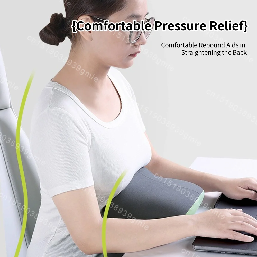 U-Shaped Memory Foam Pillow Face Cushion Ergonomic Head Neck Cervical Support Travel Office Nap Neck Guard Sleeping Pillow