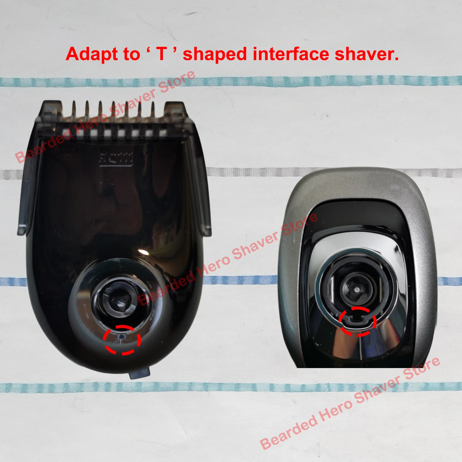 Replacement Shaver Head For Electric Shaver Black Performance_voghion.com