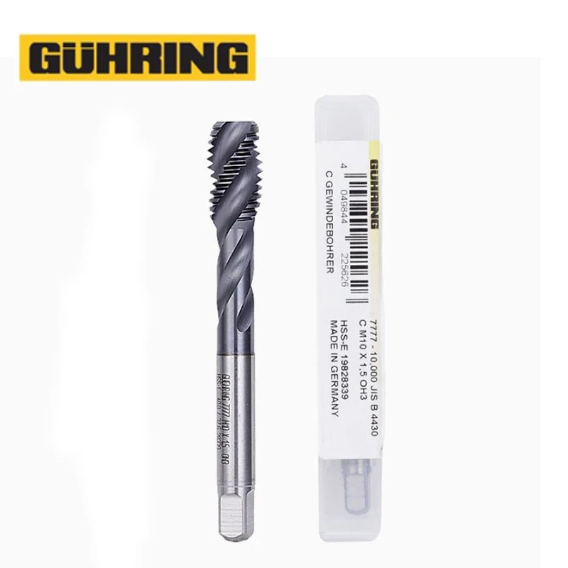 German Original GUHRING JIS Standard 7777 7778 Spiral Fluted Tap