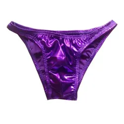NPC IFBB WBFF Men's Bodybuilding Competition Pants Classic Bright Bronzing Elastic Waist Briefs Fitness Posing Trunks