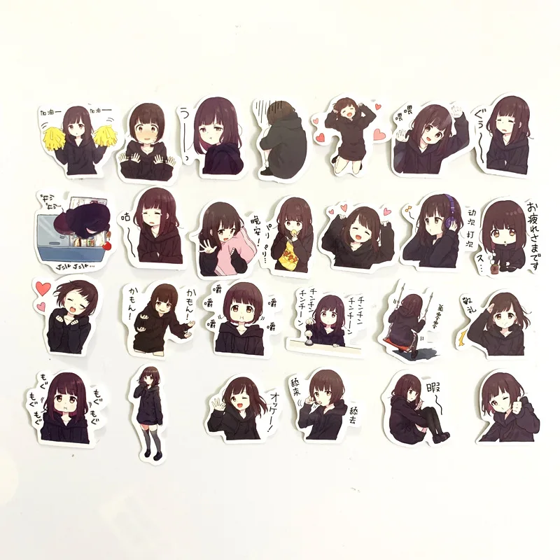 menhera chan kawaii surprise | Sticker