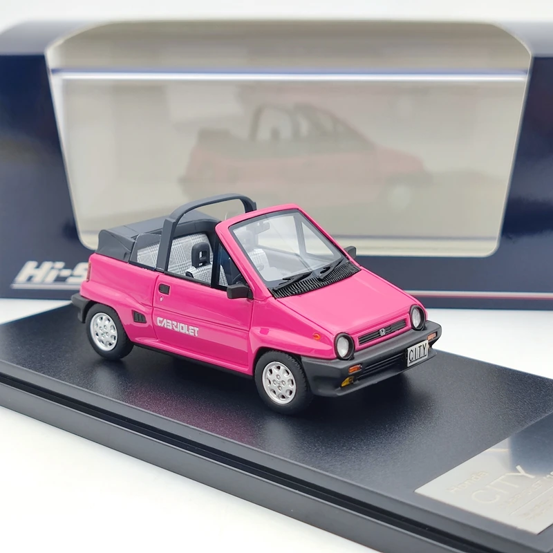 

Resin 1:43 Scale 1983/1984 Honda City Turbo II Car Model Adult Nostalgia Classic Collection Toys Static Display Gifts Souvenir