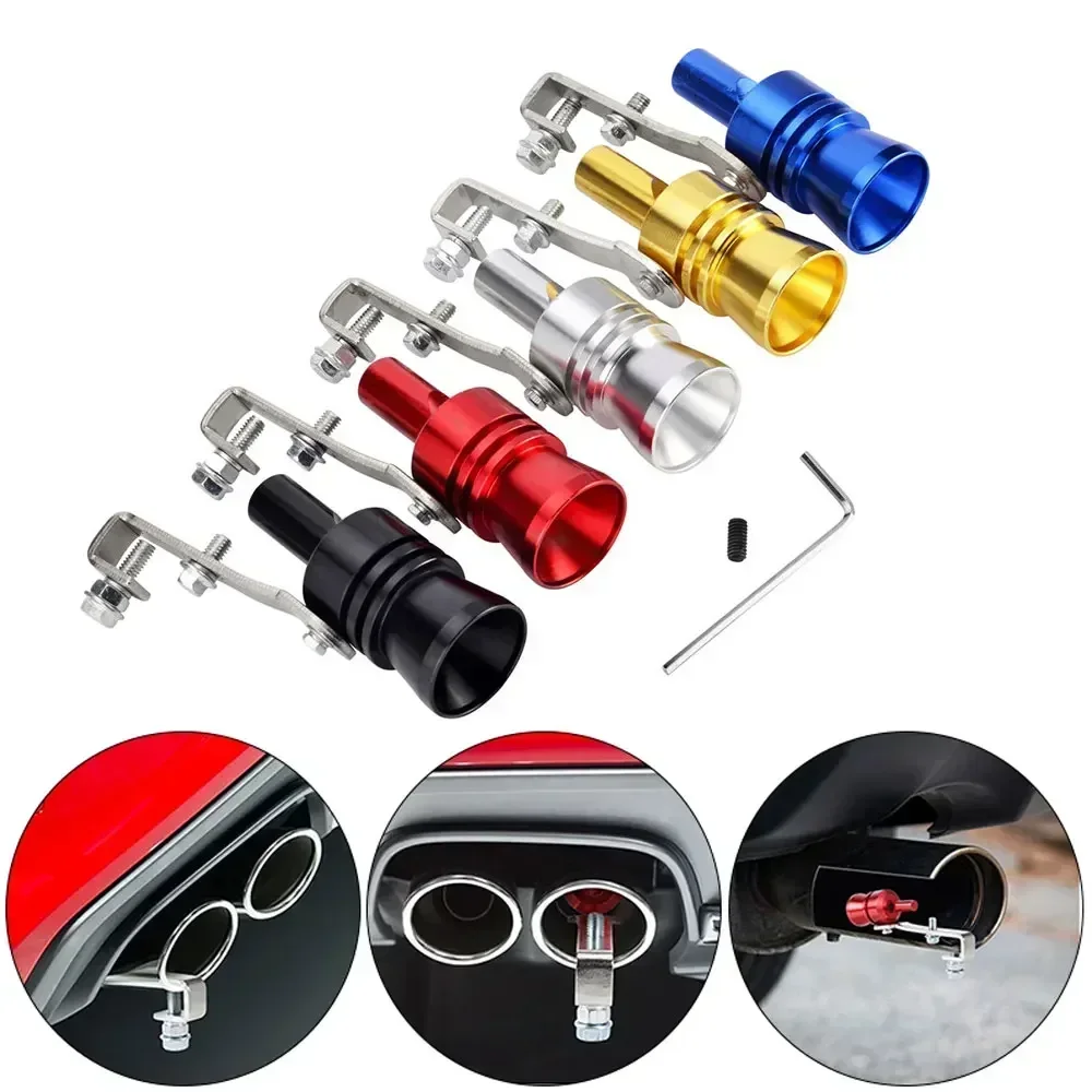 Aluminum Turbo Exhaust Whistle Simulator for Motorcycle