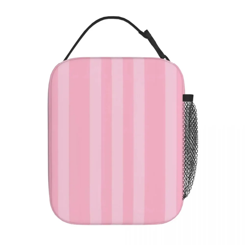 Pink Victoria Illustration Letters Print Lunch Bag for Adult Designer Lunch Box Casual School Cooler Bag Thermal Bags lunch bag,cooler bag