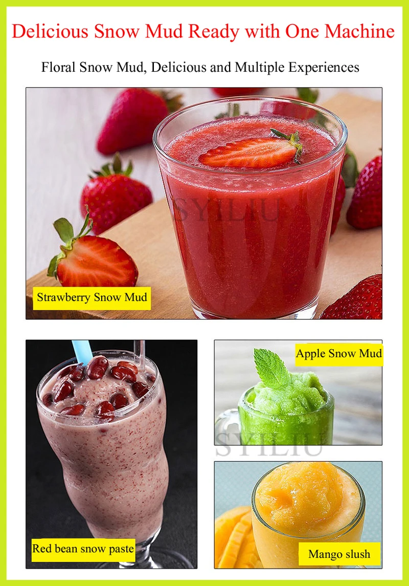 Description Picture 3 of item1/2/3/4 Tanks Commercial Ice-Cool Juice Smoothie Slush Maker Frozen Beverage Cold Drink Dispenser Vending Machine For Home