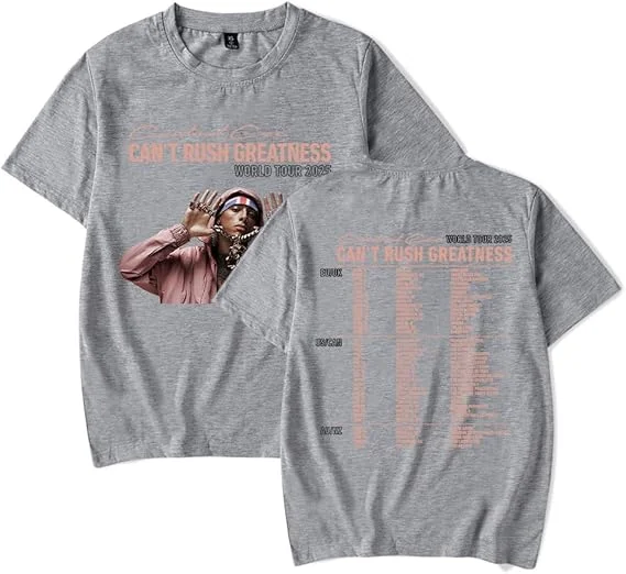 Central CEE Merch Can Not Rush Greatness World Tour 2025 T-Shirt