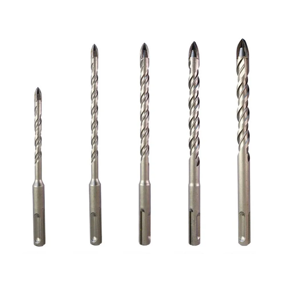 

1pc Carbide Drill Bit 6/8/10/12mm Head SDS Plus Shank For Ceramic Stone Tile Porcelain Drilling Power Tools Electric Drill