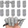 5-20Pcs Finger Cots Thumb Protector Anti-Cut Fingertips Finger Sleeve Flexible Resistant Protection Finger Cots DIY Kitchen Tool