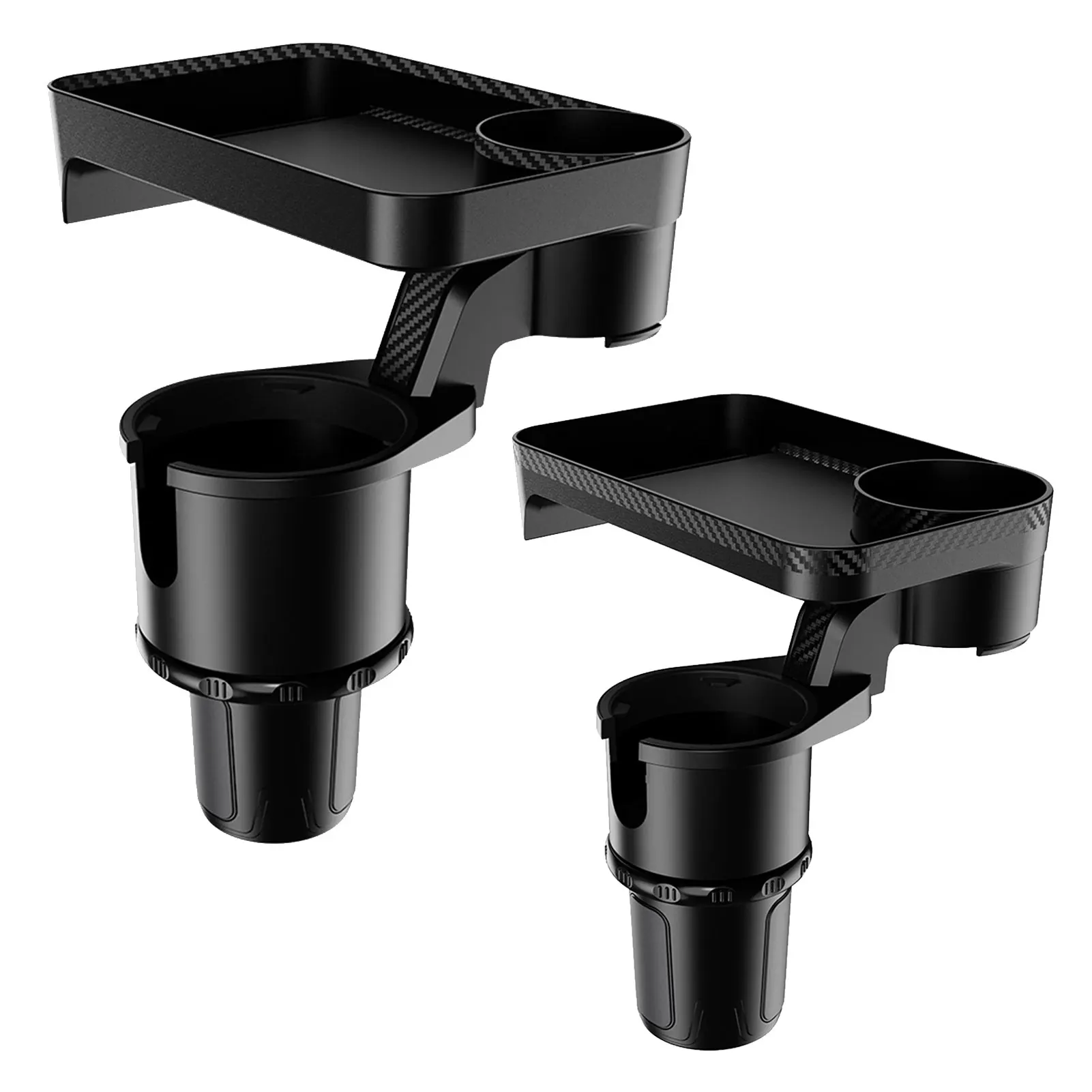 

Cup Holder Meal Tray Portable Expanded Table Desk Car Cup Holder Meal Tray Adjustable Universal Car Tray Table For Cup Holde #WO