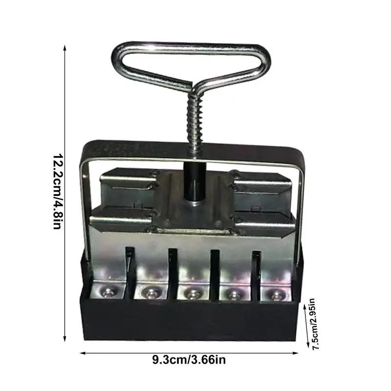 Handheld Seedling Soil Blocker Stand Up Gardening Digging Weeder Handheld 20-Cell Soil Blocking Tool For Protecting Seedling 6