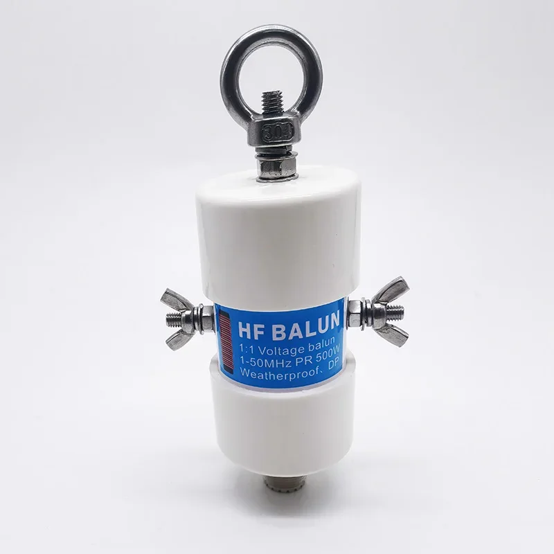 Banggood Waterproof HF Balun Durable 160m-6m Bands 1.8-50MHz 500W 1:1 Universal Voltage Balun for Shortwave Antenna Balun