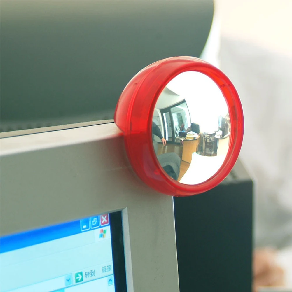 Зеркало заднего вида Cubicle для компьютера самоклеящееся ноутбука случайный цвет