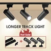 LED Track Light Spotlight AC175-265V 12W 20W 30W 40W Fixture COB Chip For Living Room Kitchen Room Home Store Decoration 1