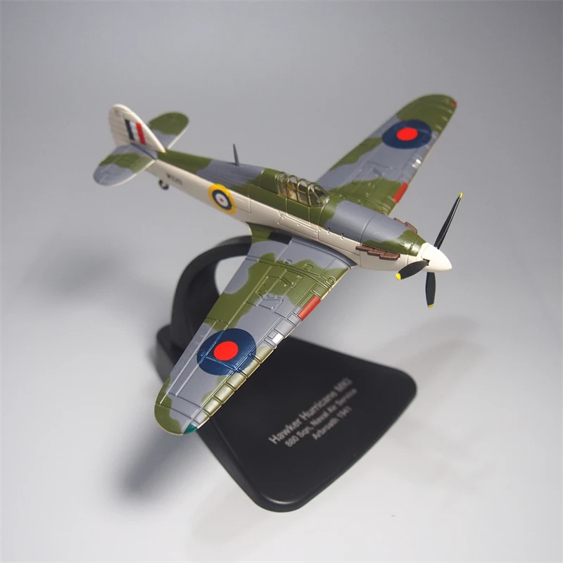 

1:72 Scale World War II MKI Fighter Alloy Die Casting Simulation Militarized Combat Aircraft Model Collectible Toy Gift