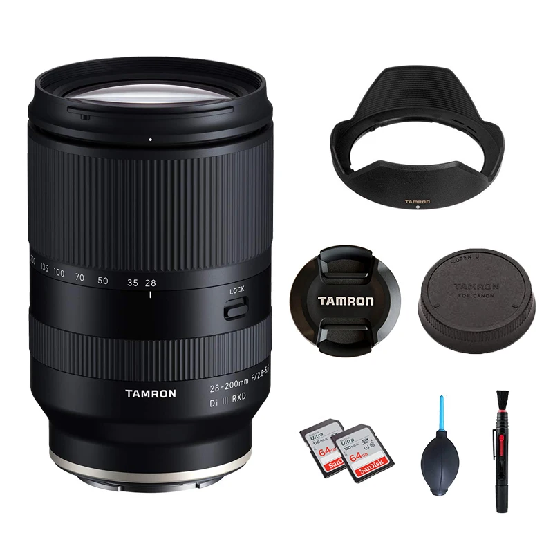 

Объектив Tamron 28-200 мм F/2,8-5,6 Di III RXD для беззеркальной камеры Sony