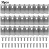 18/30pcs Lawn Robot Blade Stainless steel Lawn Mover Replacement Blade for Worx Landroid Robotic Lawnmower Replacement Blade Set 5
