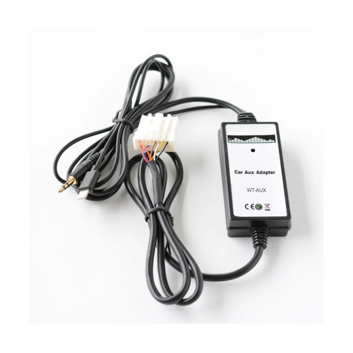 

Car Audio USB AUX Adapter 3.5mm AUX Interface CD Changer with for IPHONE Charging for Mazda 3 5 6, MPV, CX7