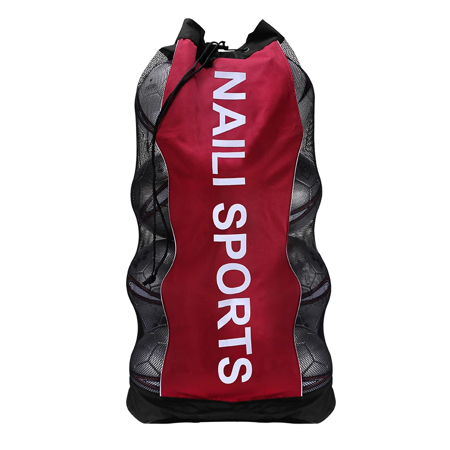 1pc Football Basketball Volleyball Storage Bag Large Ball Bag Large Capacity Mesh Pocket sports ball storage bag sports ball bag storage ball bag