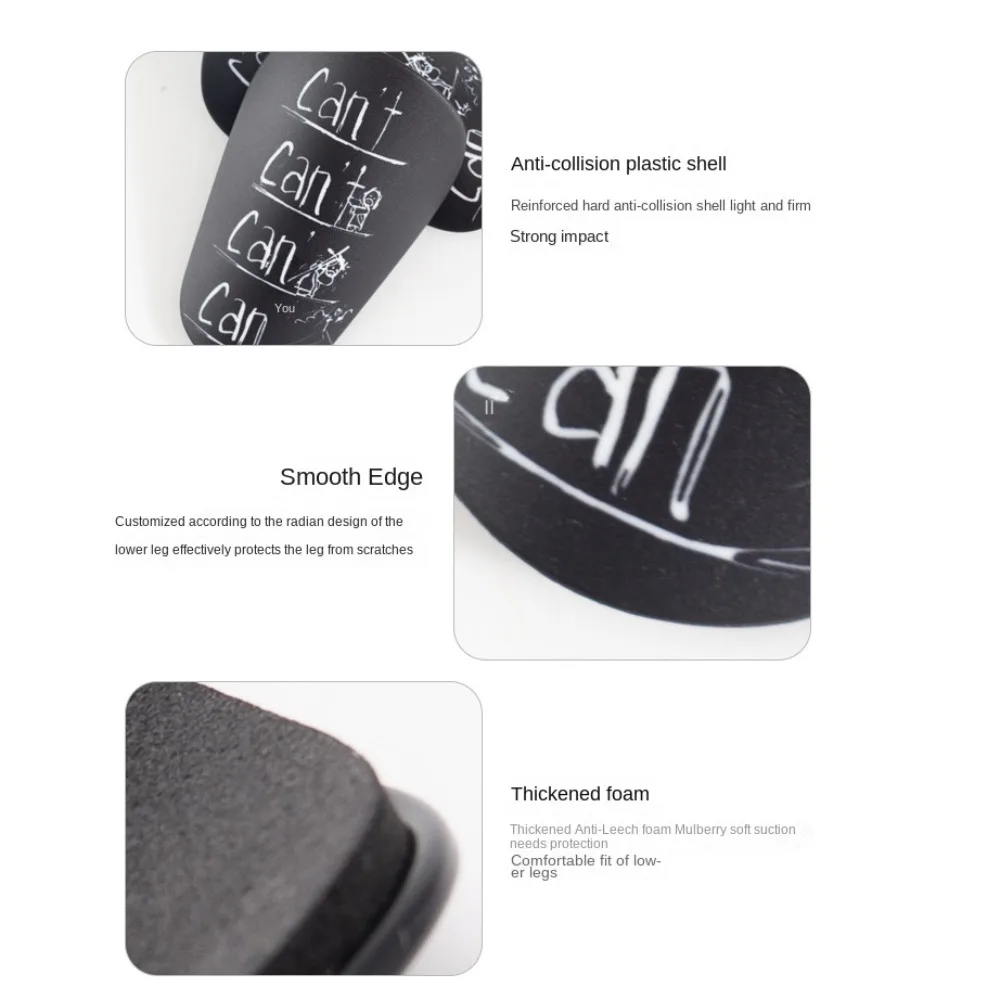 Shock Absorbing Shin Pads for Football
