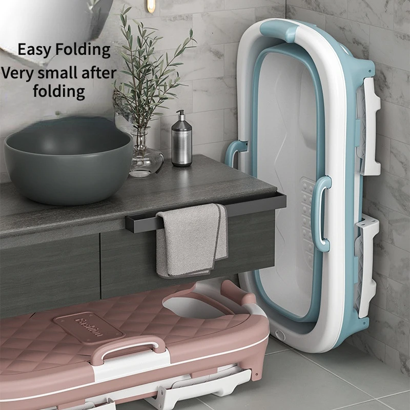 Pieghevole grande vasca da bagno portatile adulti pieghevole corpo intero  confortevole bagno Mobile oversize goditi la vita Banheira bagno GXR25XP -  AliExpress