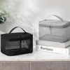 1/2/3 Layers Portable Mesh Travel Lightweight Cosmetic Storage Bags Large Capacity Toiletry Bag for Home Hotel Makeup Bag 6