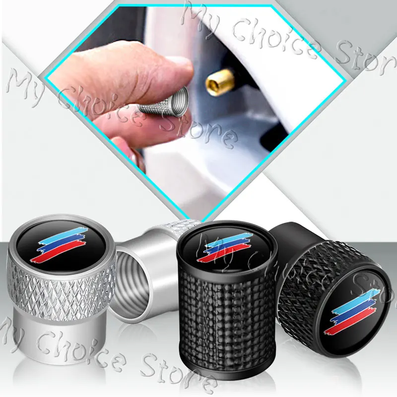 4Pcs Emblem Metal Car Tire Valve Caps Wheel Stem Air Dust Covers For X3 X5 M series M3 M5 E39 E46 E90 E60 F10 F30 F20 F30 Decor 1 4Pcs Emblem Metal Car Tire Valve Caps Wheel Stem Air Dust Covers For X3 X5 M series M3 M5 E39 E46 E90 E60 F10 F30 F20 F30 Decor 1