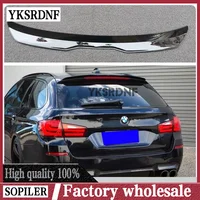 SPOILER CAP For BMW 5 F11 535i Msport 2010-2017 ABS Plastic Car Wing Rear Roof Spoiler for BMW 5 series Touring (F11) M Sport 1