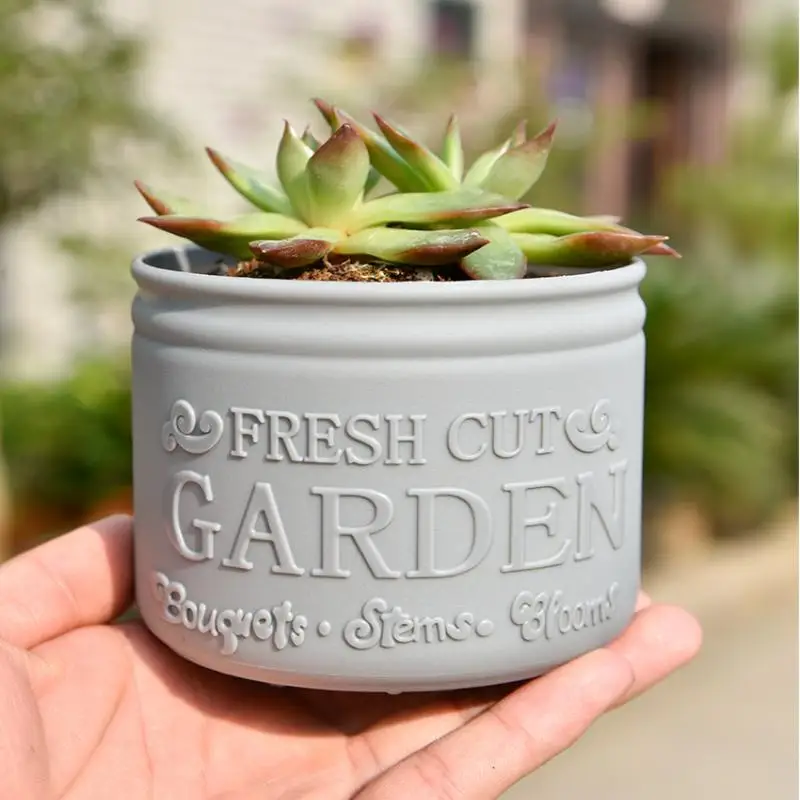 Elegant Round Flower Pot for Indoor and Outdoor Decoration