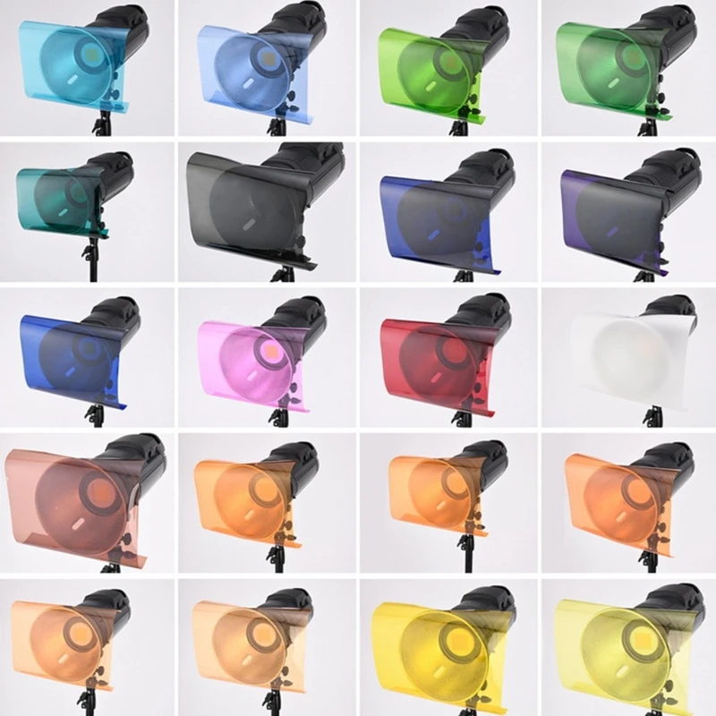 High-Transmission Color Gel Filters Transparent Color Filters for Film, Stage, and DJ-Lighting Lighting