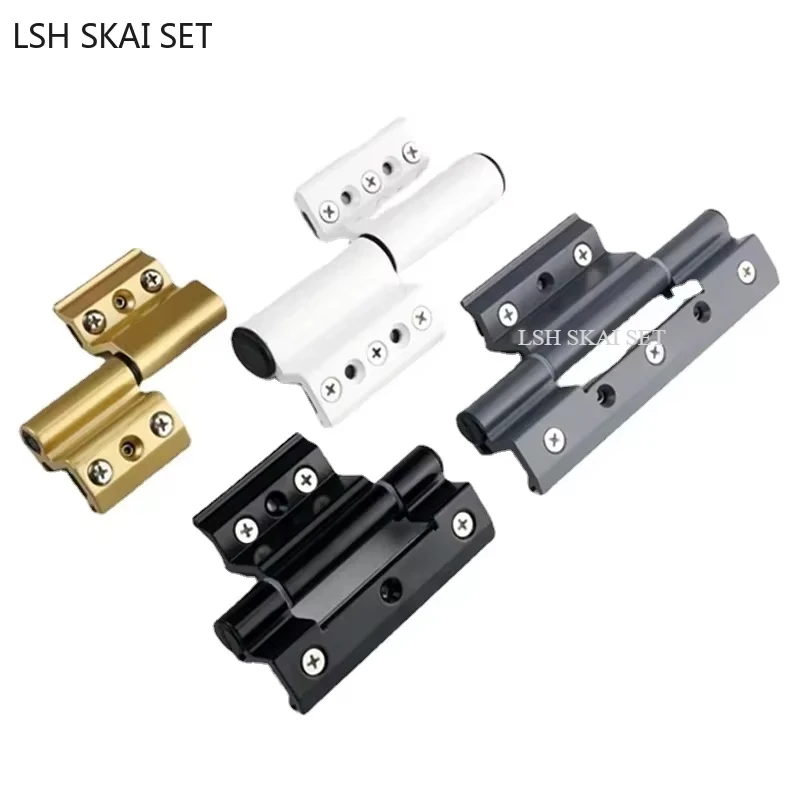 Insulation Broken Bridge Folding Hinges Aluminum Alloy Door and Window Broken Bridge Hinge Furniture Hardware 1Pc stainless steel hinges door hinges