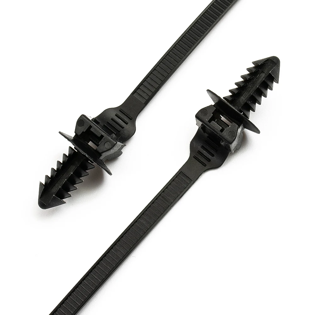 100 Stück Nylon-Kabelbinder Selbstsichernd – Universal-Clips Für Auto, Haus & Werkstatt