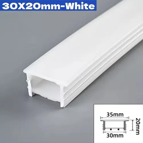 Black Flexible LED Neon Rope Lamp Silicone Tube Diffuser Recessed Channel For WS2811 WS2812B Waterproof Ribbon Neon Strip Lights - Image 16