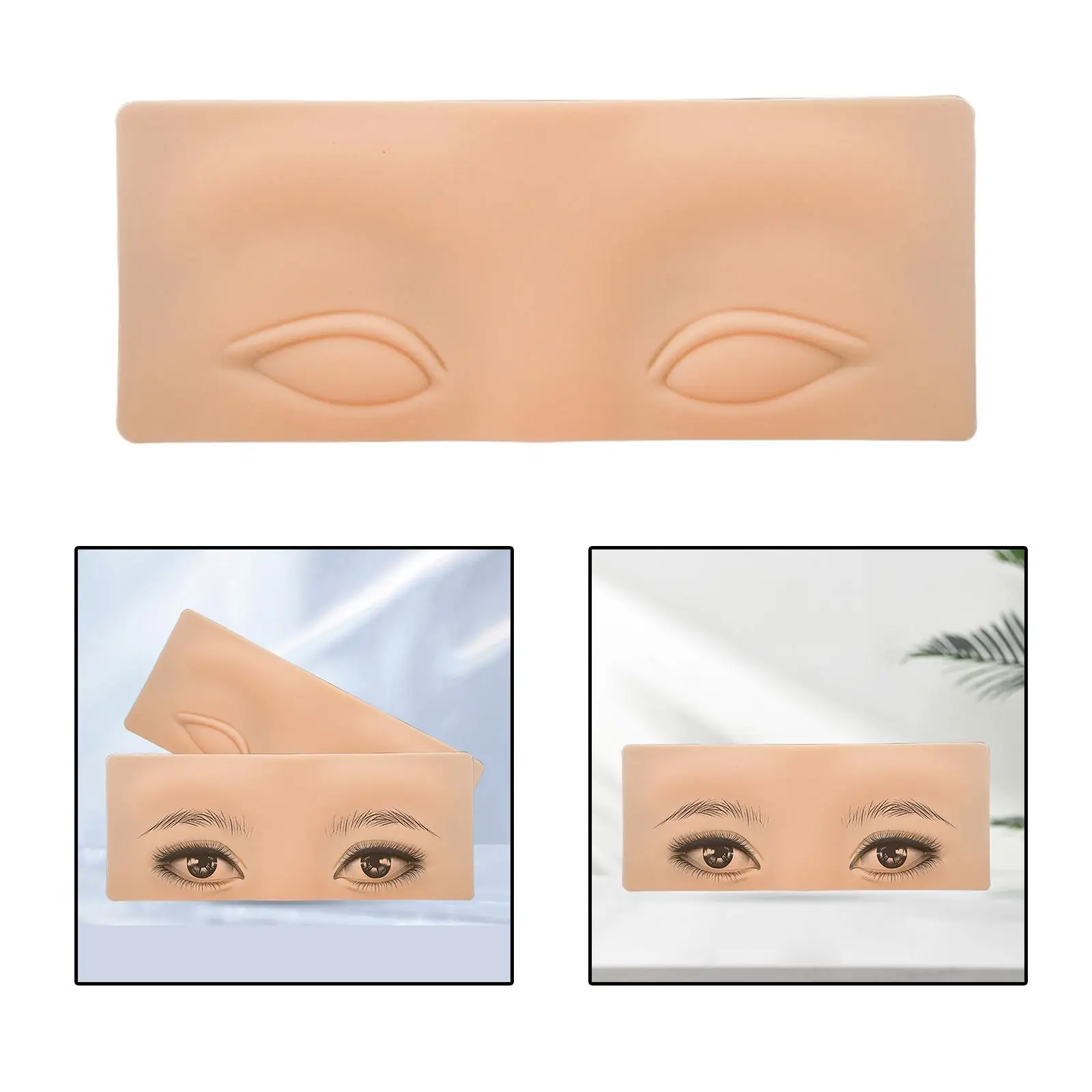 전문가용 3D 실리콘 눈썹 연습용 내구성 있는 초보자용 살롱