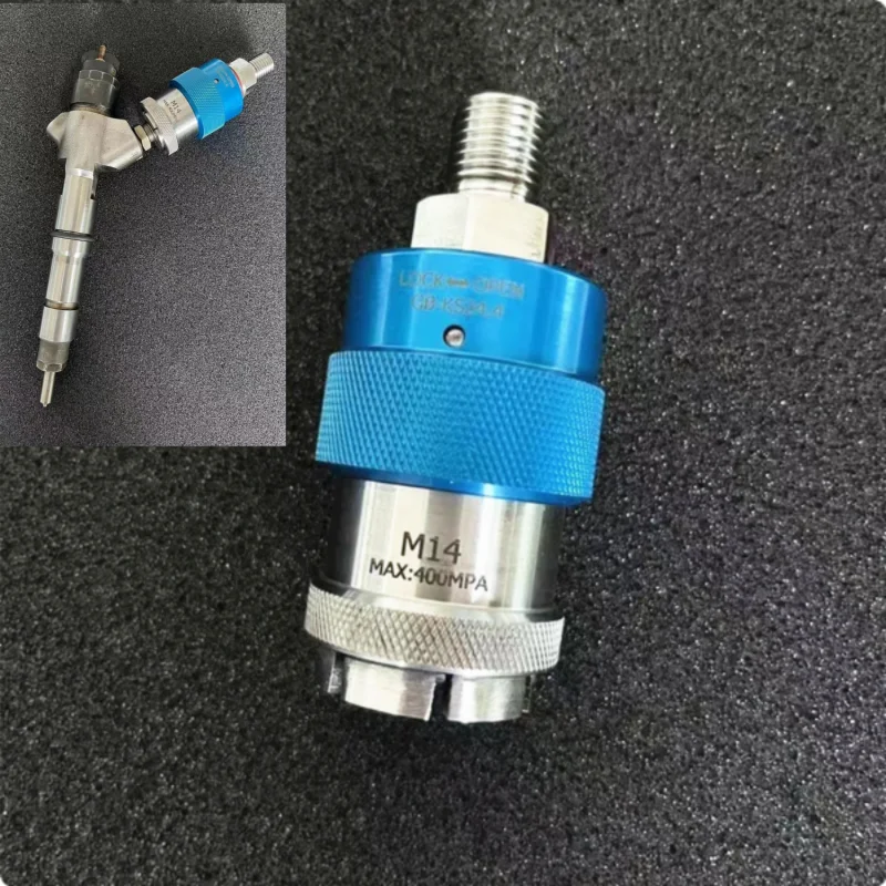 

CRIN CRDI Injector 400mpa Quick Connect Joint Adatpor with Self Locking Function Repair Tool for BOSCH DENSO DELPHI