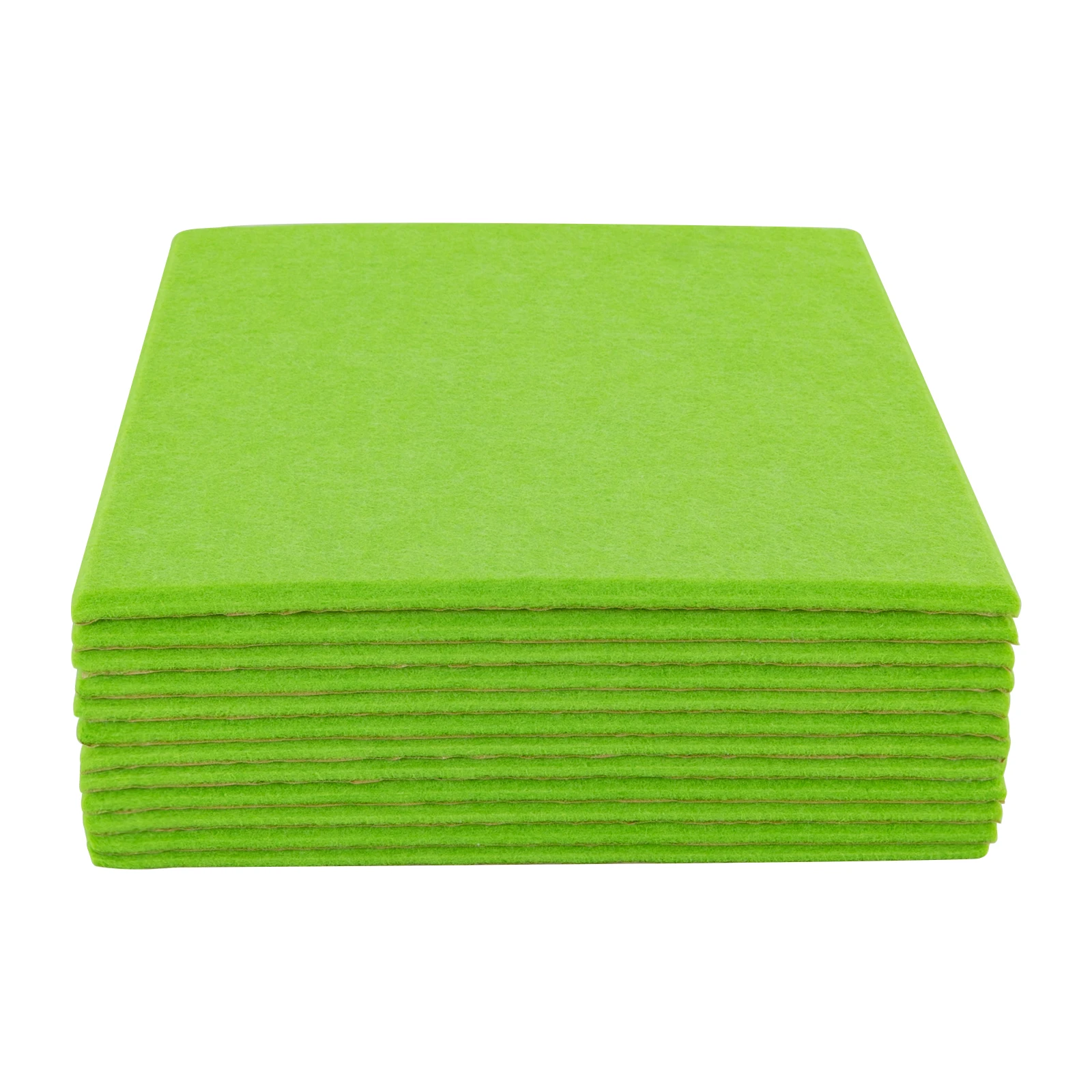 12 Stück 30 x 30 cm schallabsorbierender Schaumstoff, 9 mm dick, Polyester, quadratische Wand, Akustikschaumplatten, schalldichtes Material – Detail 9