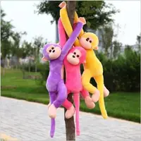 Colorful Plush Monkey Toys Colorful Long-Armed Monkey Photography Accessories Electric Crashproof Padded Monkey Doll Hanging Cur 6