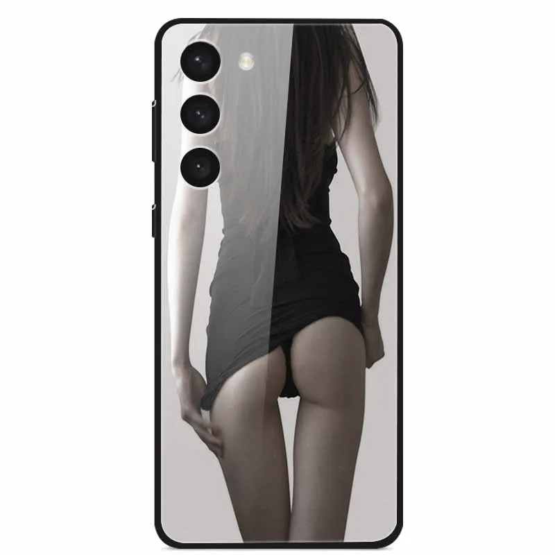 Premium Tempered Glass Case with Space-Themed Design and Enhanced Bumpers