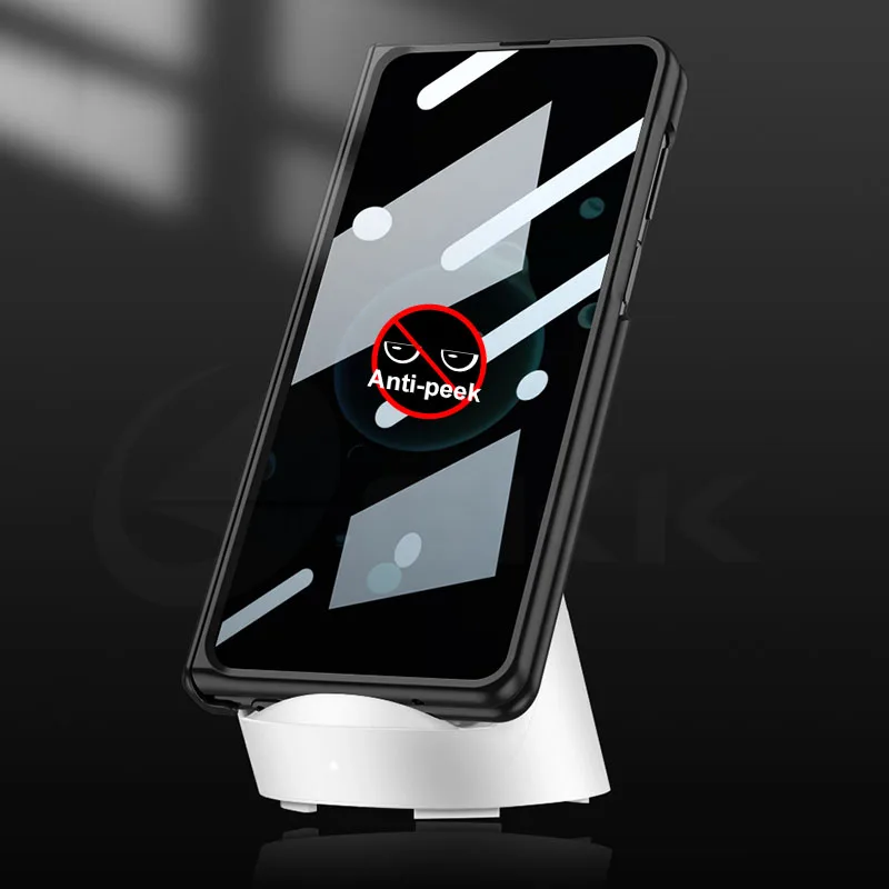Premium Anti-Peek Supercar Style 360-Degree Protective Matte Case with Stand