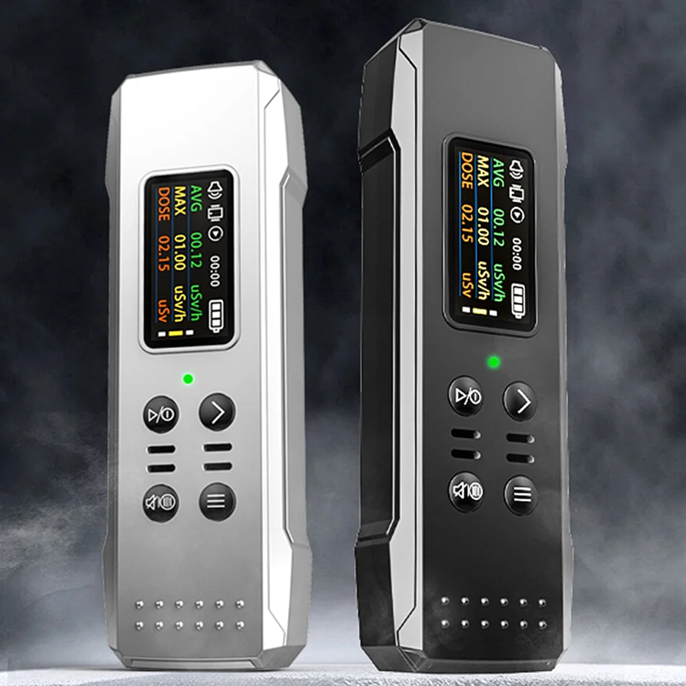 대리석 선형 선량계 고정밀 휴대용 가이거 계수기 방사능 측정기 핵 폐수용 충전식 방사선 모니터