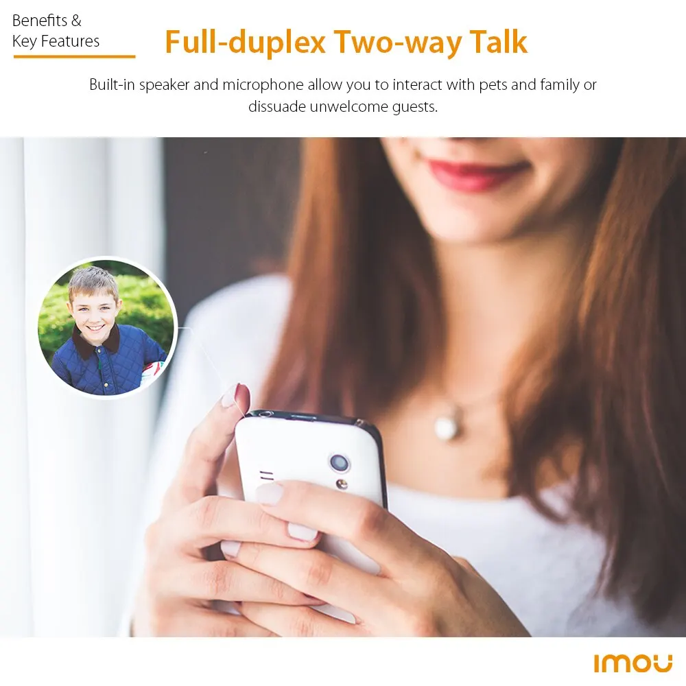 كاميرا IMOU رينر 2C 2MP/4MP Wifi المنزلية الكشف عن...