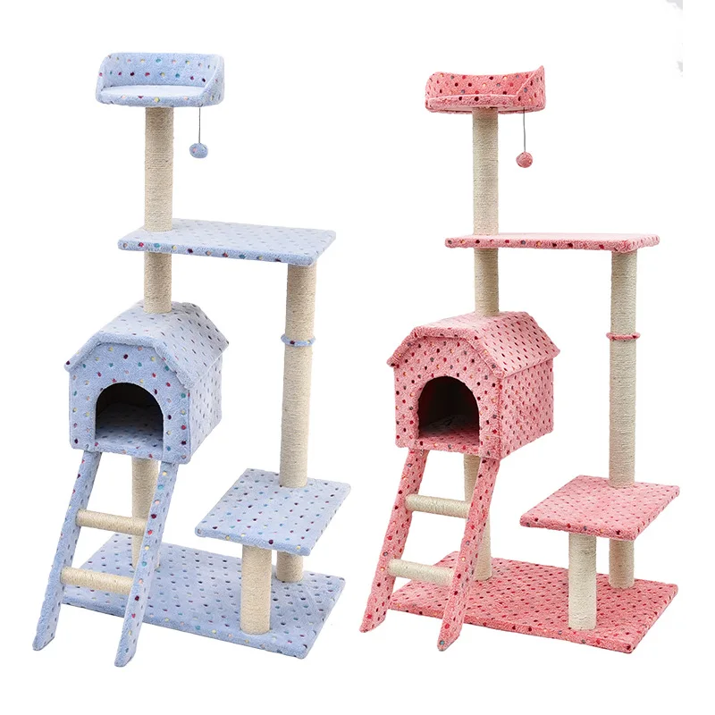 

RY05 Wholesale large tall cat tree tower deluxe pet condo toys