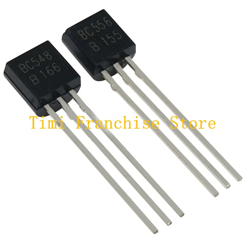 100PCS Transistors diode PNP NPN BC337 BC327 BC517 BC547 BC548 BC549 BC550 BC556 BC557 BC558 2N2907 SS8050 SS8550 TO-92