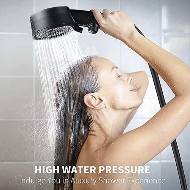 Propeller Shower Head Rainfall High Preassure with Fan Water Saving Massage  High Pressure Premium Bathroom Shower Accessary - AliExpress