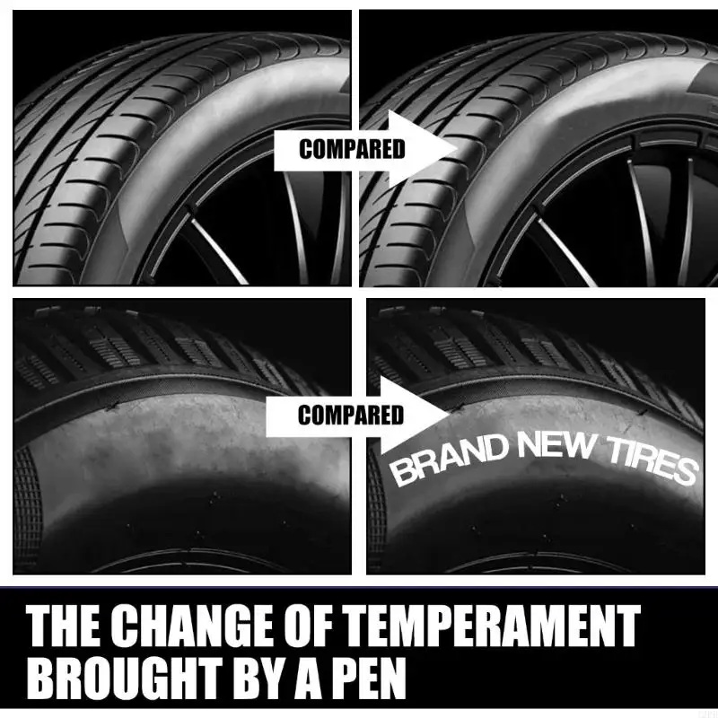12PB White Paint Pen Paint Pen For Car Tires