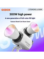Godox LA150R LA200R LA300R RGB Full Color COB Photography Fill Light Bowens Mount 1800K-10000K LED Video Light with NFC 1