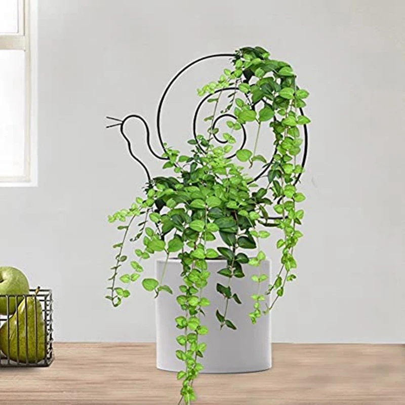 Metal Trellis for Climbing Plants Animal-Shaped Potted Plant Trellis Trellis for Climbing Plants Indoor Pot