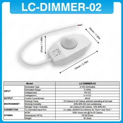 Enhanced LED Light Dimmer Power Supply (DIMMER - 02)